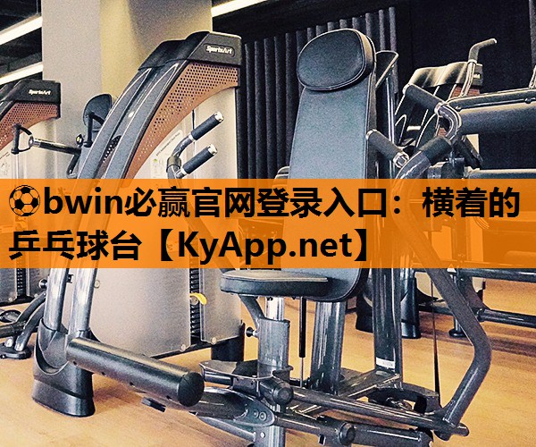 横着的乒乓球台